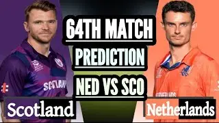 Netherlands vs Scotland, ICCCWCLT, Today Match Prediction
