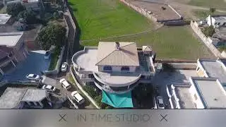Drone shot of Mirpur azad Kashmir in time studio