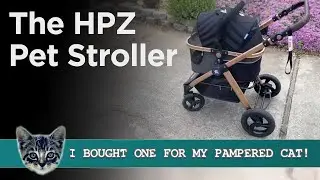 HPZ Pet Rover Prime 3-in-1 Luxury Cat Stroller - The Best Pet Stroller For Cats (TESTED!)