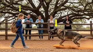 Nobody Could Tame This Wild Police Dog Then a Little Boy Did Something Shocking