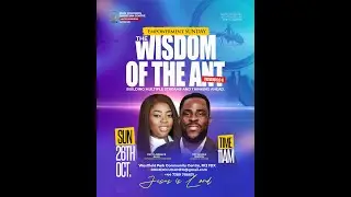 WISDOM OF THE ANTS|| SUNDAY SERVICE || RHIMDCC UK || 26TH OCTOBER 2025
