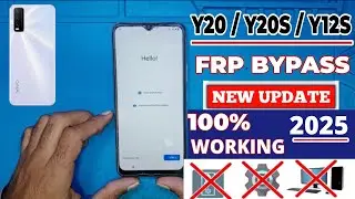 VIVO Y20 Y12S FRP BYPASS WITHOUT PC / vivo y20 frp bypass android 12 2025