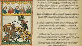Codex Manesse&ndash; zbi&oacute;r średniowiecznej poezji niemieckiej spisany na pergaminie i bogato zilustrowany