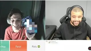 Mostrou a Pir$#% Em live!! Banido? Luan gameplay No Omegle kkkkkkkkkkkkkkkkkk