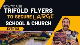 Trifold Flyers for Large School and Church Events