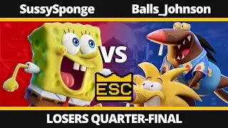 NASB at ESC 57: LQF - SussySponge (SpongeBob) Vs. Balls_Johnson (Angry Beavers) - NASB 2 Tournament