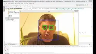 OpenCV Python Tutorial For Beginners 36 - Eye Detection  Haar Feature based Cascade Classifiers