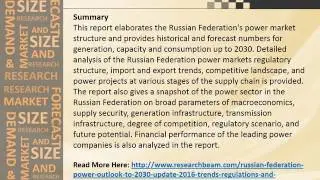 Russian Federation Power Market Outlook to 2030- Market Trends, Regulations, and Compe