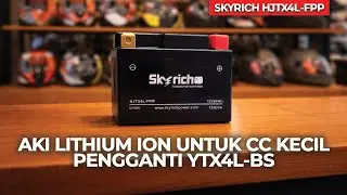 Литий-ионный аккумулятор Skyrich HJTX4L-FPP | Замена для YTX4L-BS | Для мотоциклов малого объема ...