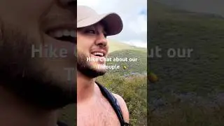 Hike chats about our #polyamorous #throuple #relationship 🍍🥰 #california #hikingadventures #triads