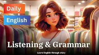 Shopping for a New Outfit | Comparative/Superlatives | Learn English with Stories