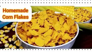 Homemade Corn Flakes Cereal