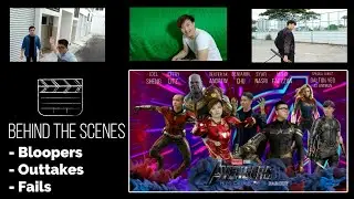 ShenglitZ | BTS AVENGERS: ENDGAME Trailer Parody (Bloopers, Outtakes, and Fails)