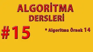 ALGORİTMA DERSLERİ - DERS 15- Algoritma - Algoritma Akış Şeması Örnek 14 - FlowChart Visual Program