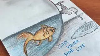 World Water Day Drawing|World Water Day Drawing Pictures|World Water Day Drawing Easy