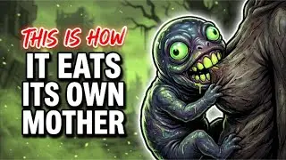 The GIANT FANGED WORM That Eats Its Mother ALIVE (The Caecilian)