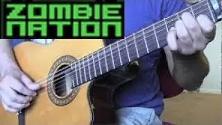 Zombie Nation - Kernkraft 400 (Acoustic Guitar)