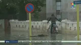 Куба | Холодный фронт принес в Гавану наводнения и сильные ветры