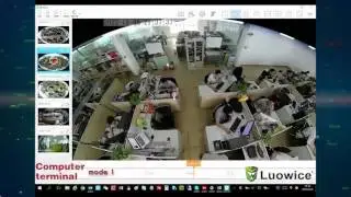 Function Show of Luowice 360 Degree VR 3D Panoramic Security Camera