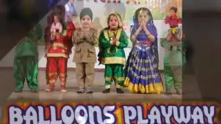 Balloons Playway Annual Function - Jashan e Bachpan (2016-17)