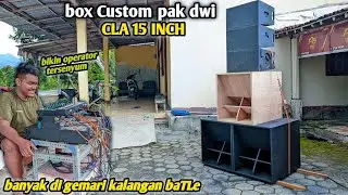 Pantes banyak di gemari di kalangan BATLE Sound  ! CLA 15 INCH custom pak dwi | BG audio