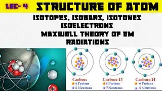 Lec - 4 |Drawbacks of Rutherford model | Isotopes | Isobars | isotones| TGT| NEET |JEE | CLASS 11th 