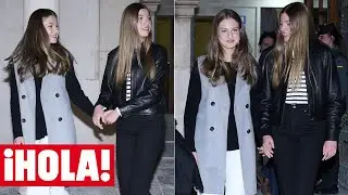 Los gestos de cariño y confianza entre la princesa Leonor y la infanta Sofía