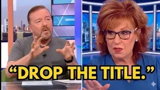 Ricky Gervais Silences Joy Behar During a Fiery On-Air Confrontation