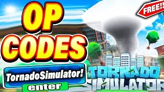 (2023) ALL *NEW* SECRET OP CODES In Roblox Tornado Simulator!