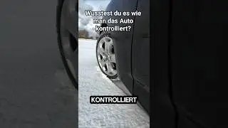 wusstest du wie man richtig im Winter anf&auml;hrt? ESP und ASR erkl&auml;rt! #autowissen #automobile