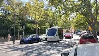CTAG/EMT Madrid Autonomous Shuttle de Pruebas en Casa de Campo (Madrid)