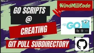 Go scripts , creating git pull subdirectory