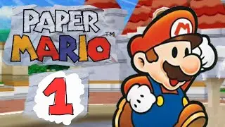 The goomba's village ?!|Paper Mario on n64 (v:USA) ep-1