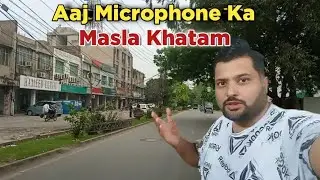 Aaj Microphone Ka Masla Khatam || Microphone Helmet Main Hi Fix Kar Liya