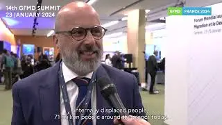 GFMD 2022-2023 France Chair -Vox pop interview, Robert Piper, UNSG Special Advisor for IDP solutions