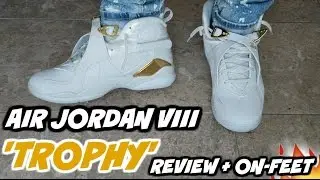 ОБЗОР ПАКЕТА NIKE AIR JORDAN 8 VIII &laquo;ЧЕМПИОНАТ ТРОФИ&raquo; И ПЕШКОМ