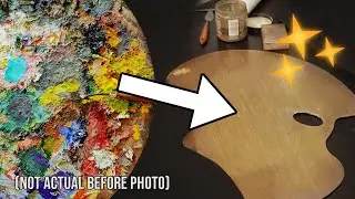 Dried Oil Paint on Your Palette? Here is How You Can Remove it!