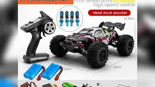 #Rc Car Off Road 4x4 High Speed 70KM/H Remote Control Car with LED Headlight Brushless 4WD 1/16 Mon