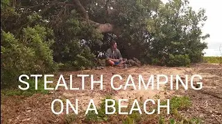 Stealth Camping on a Beach in Australia