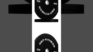 New addition: REP 15 LB Pair Black Bumper Plates &ndash; Black Low Odor Rubber Olympic Plates For Stren...