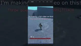 New Ability Test  #roblox #gamedevblog #robloxedit #robloxgamedesign #memes #3dgamedevelopment #edit