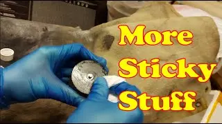 Getting sticky stuff off PART 5 Using Isopropanol Alcohol again