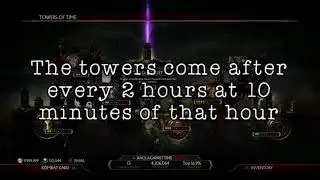 How To Find Meteor Times Easier In MK11 Towers (Hidden Tower)