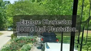 Take A 4K Tour Of Boone Hall Plantation!