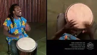 Djembe Solo,  Bao  Levels 3 with music by Fara Tolno