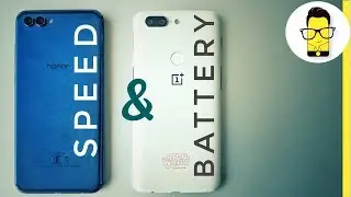 Honor View 10 vs OnePlus 5T Speed and Battery test! Watch this before you buy