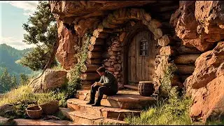 How to Build a Warm Underground Home | Sawdust Bed & Winter Crab Trap Cooking