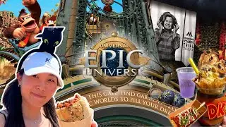 I rode EVERY ride at Epic Universe! 🎢 | rides ranked, best food & what you NEED to know