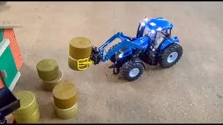 WOW! UMGEBAUTE RC TRECKER BEI DER ARBEIT, LANDWIRTSCHAFT IN 1:32!