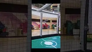 Soccer drone competition can hold inddor.🎮